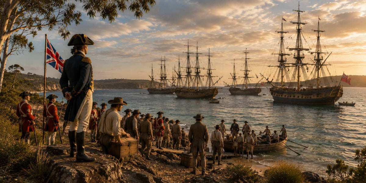 The First Fleet: The Beginning of European Settlement in Australia
