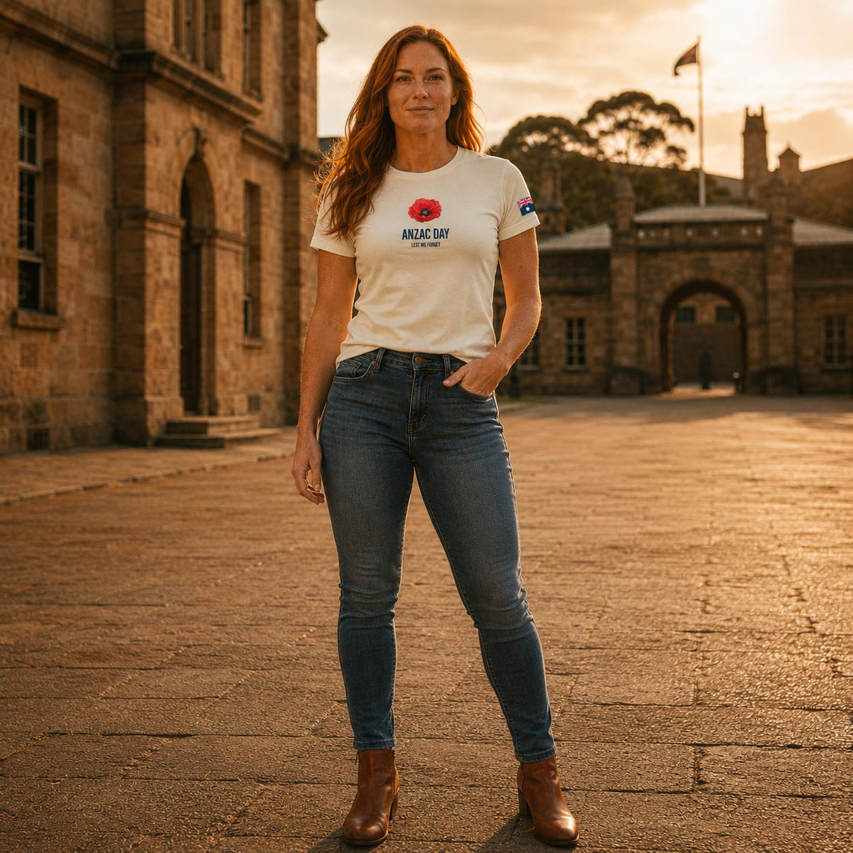 ANZAC Day Poppy Women's T-Shirt