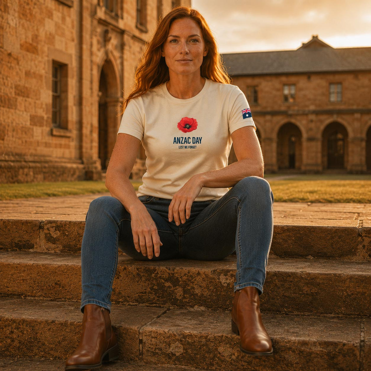 ANZAC Day Poppy Women's T-Shirt