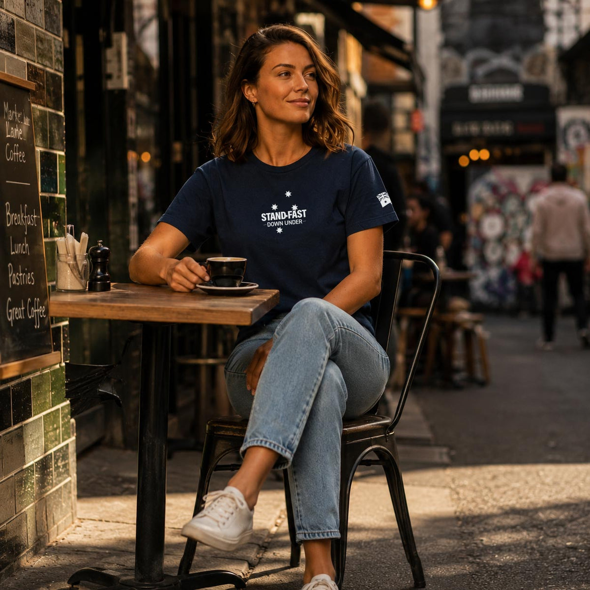 Stand Fast - Down Under Logo Women's T-Shirt